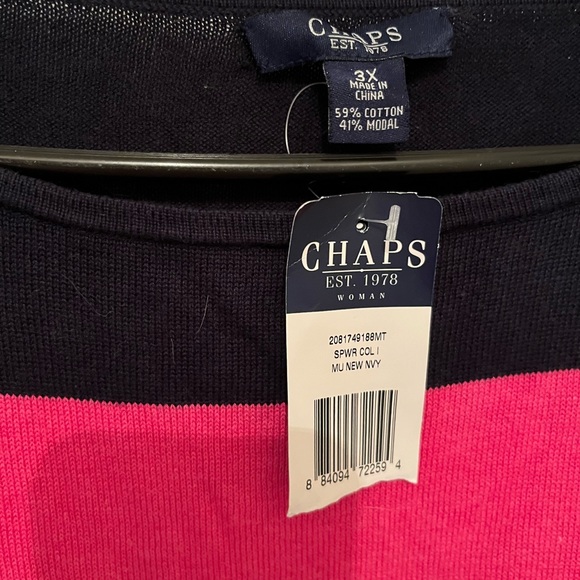 Chaps Woman's top size 3X - Picture 2 of 5